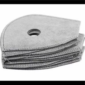 10 pcs active carbón filters PM 2.5 pad replaceabl
